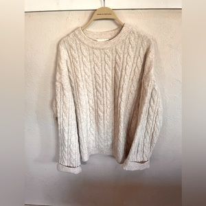 Cable knit fisherman’s style sweater from H&M